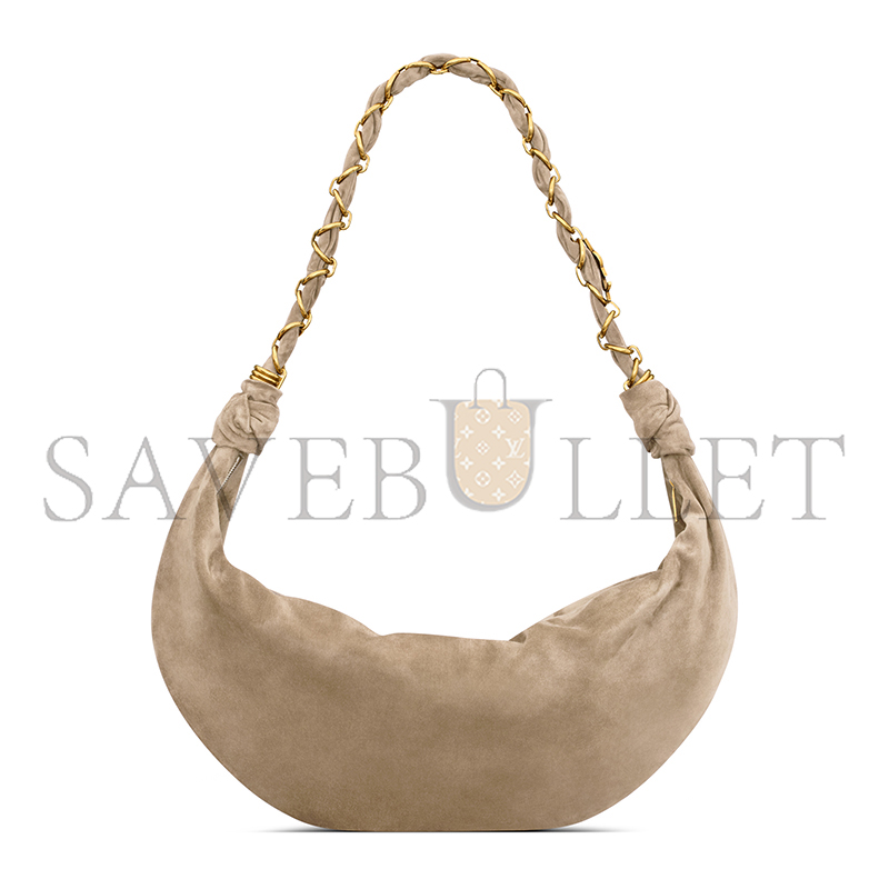 YSL AMALIA HOBO IN SUEDE 8622101U80W1632 (28*23*4cm)